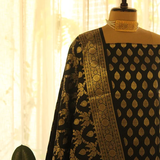 Katan Silk Dress Material