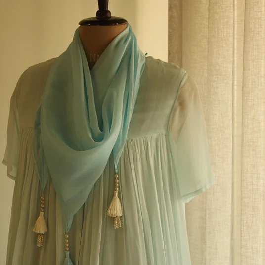 OMBRE Georgette Dress