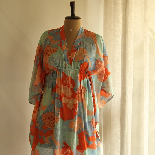 Floral kaftaan