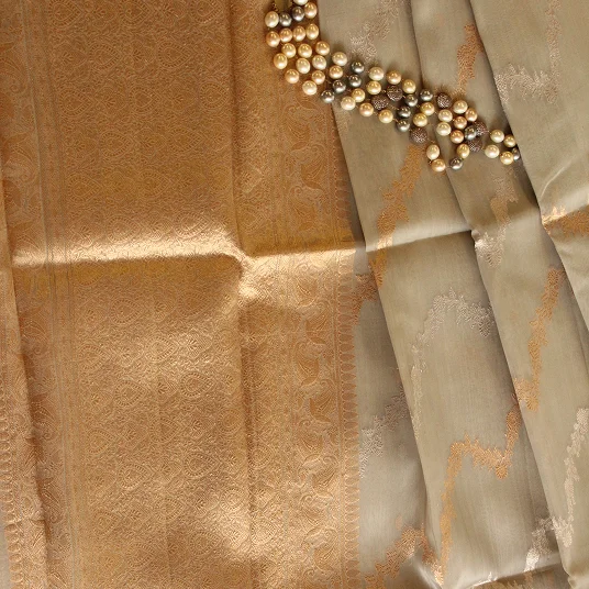 Pure Organza Silk Grey