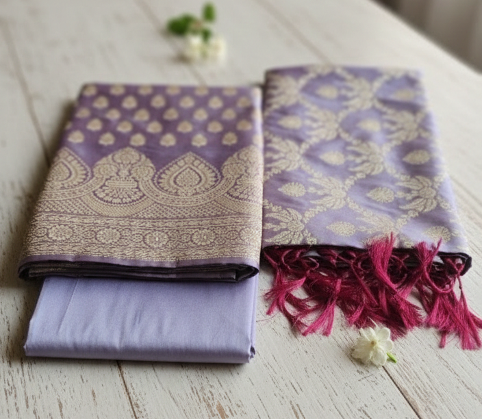 Katan Silk Dress Material